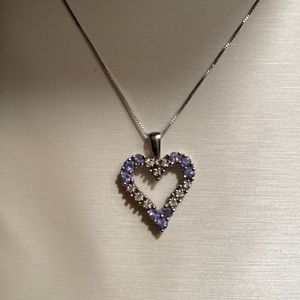 14k white gold necklace